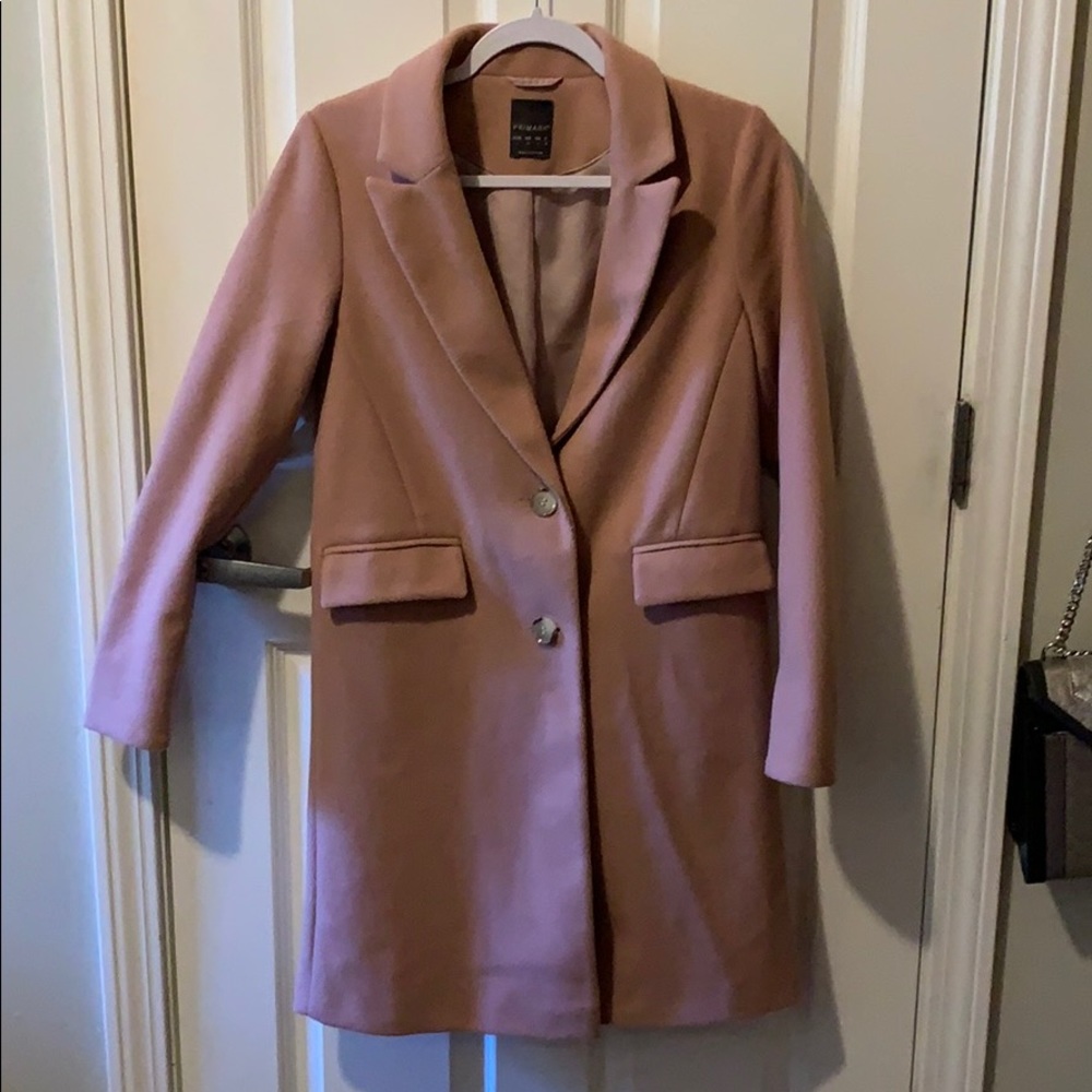 Millennial Pink Primark Overcoat